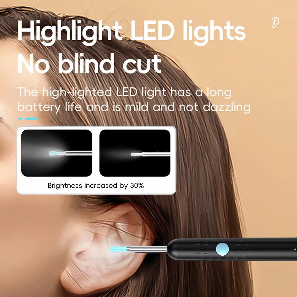 Smart Visual Ear Cleaner Set with Camera 1080P
