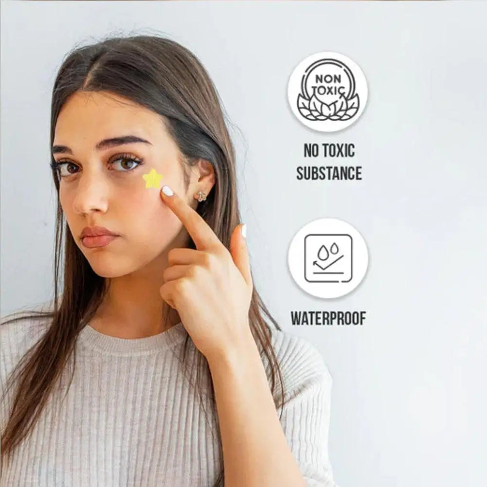 360Pcs Colorful Invisible Pimple Removal Anti-Acne Hydrocolloid Patches Spots Marks