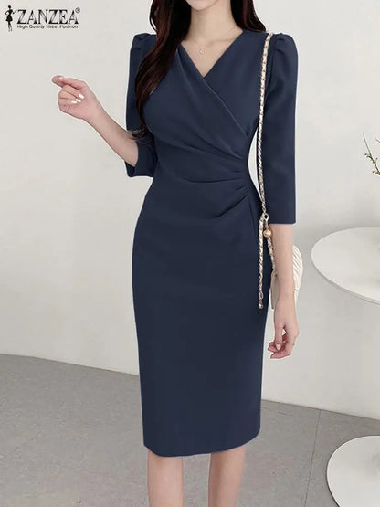Womens Knee Length Bodycon