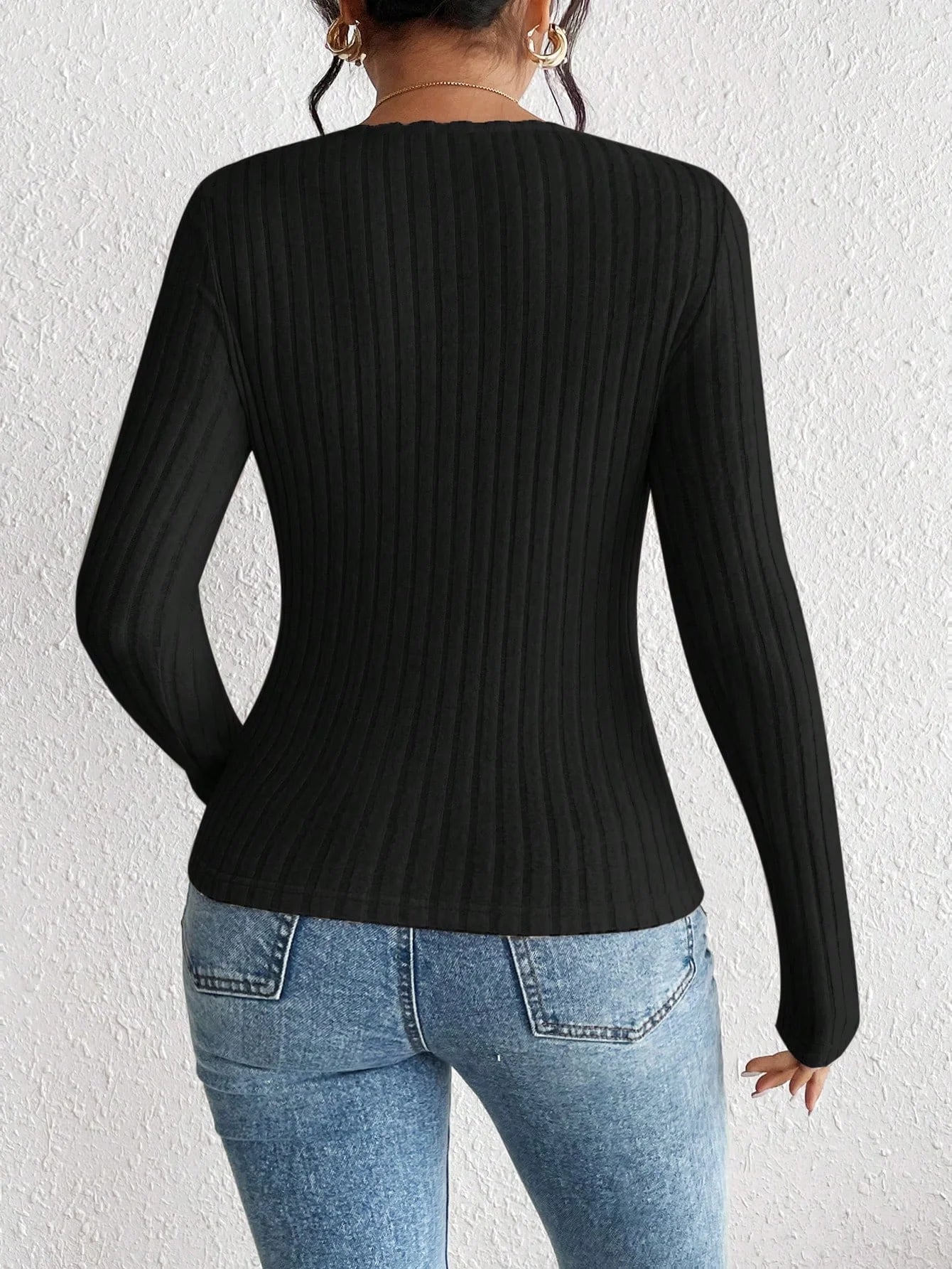 Diamond Collar Knitted