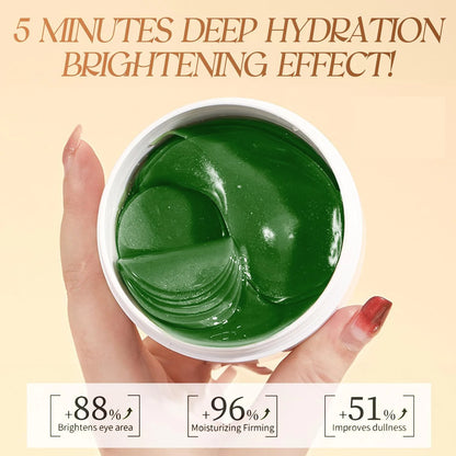 seaweed hyaluronic acid eye mask to remove dark circles collagen eye patch
