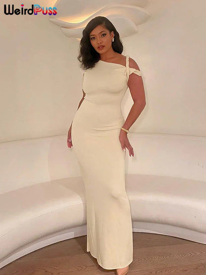 Solid Sheath Stretch Bodycon