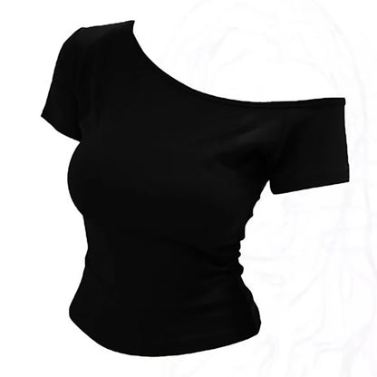 Ribbed Off shoulder