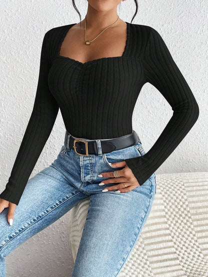 Diamond Collar Knitted