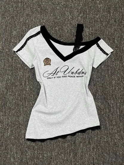 Millennium style Splicing Lace Strap