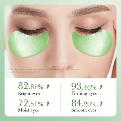 Aloe Vera Collagen Eye Mask Moisturizing Firming Patches Anti Dark Circles Eyes Bags